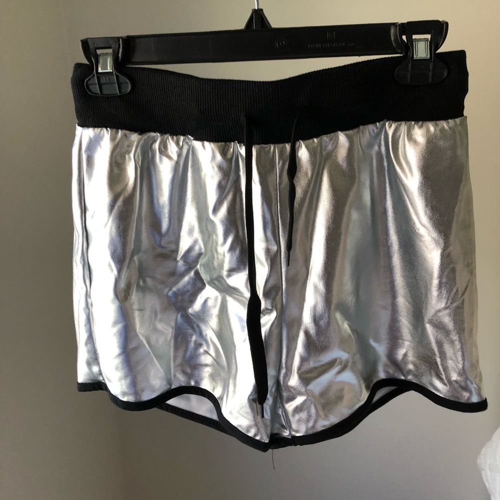 Holographic Athletic shorts!